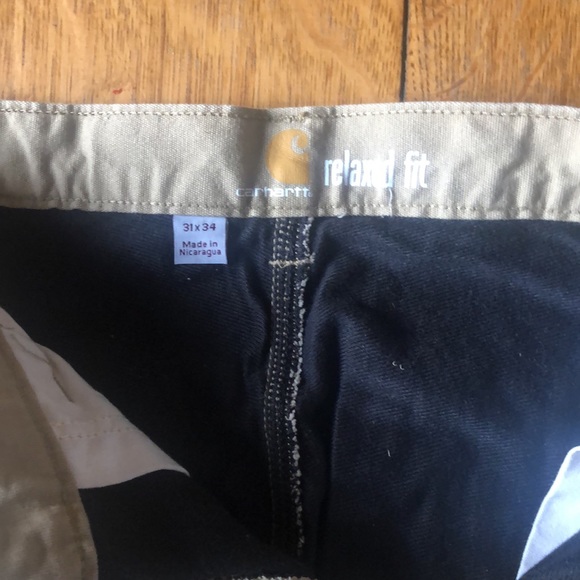 Modified carhartt relaxed fit lined pants - Picture 4 of 5